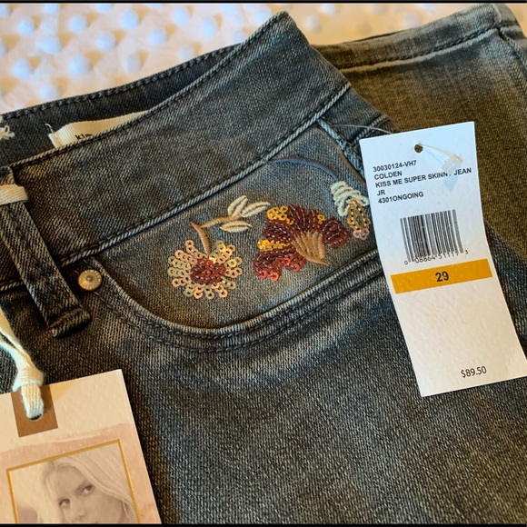 NWT Jessica Simpson Kiss Me Super Skinny Jeans 29 - Picture 4 of 11